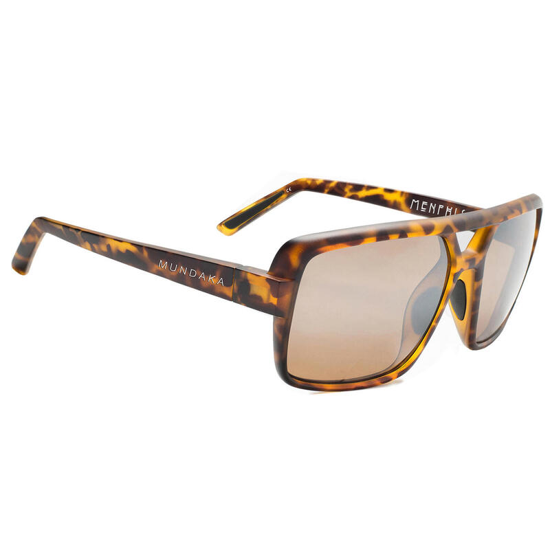 Lunettes de soleil MENPHIS marron mat, CX Polarisés MARRON - cat.3 - MUNDAKA