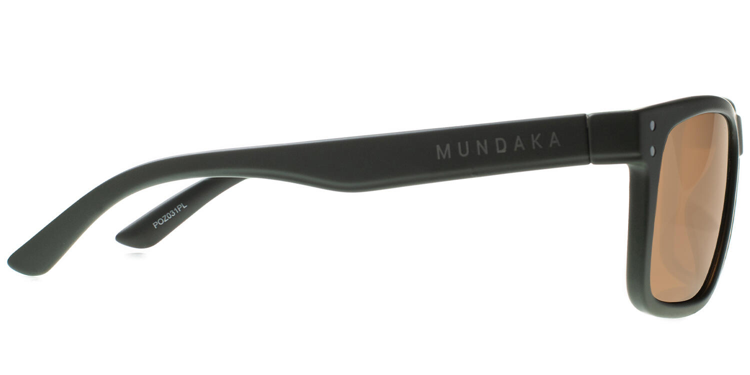 **Lunettes de soleil POZZ' kaki, Polarisés MARRON cat.3 - MUNDAKA** 3/3
