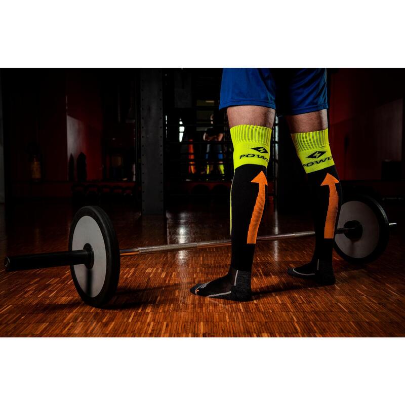 Calze a compressione Powerlift - Functional Training protezione tibia ginocchio