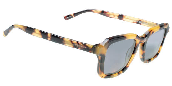 **Lunettes de soleil CANGGU noir et jaune, Polarisés GRIS -cat.3- MUNDAKA**