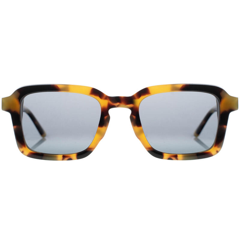 **Lunettes de soleil CANGGU noir et jaune, Polarisés GRIS -cat.3- MUNDAKA**