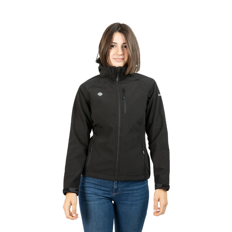 Izas STRATUS W Casaco de montanha e trekking Softshell para mulher Izas