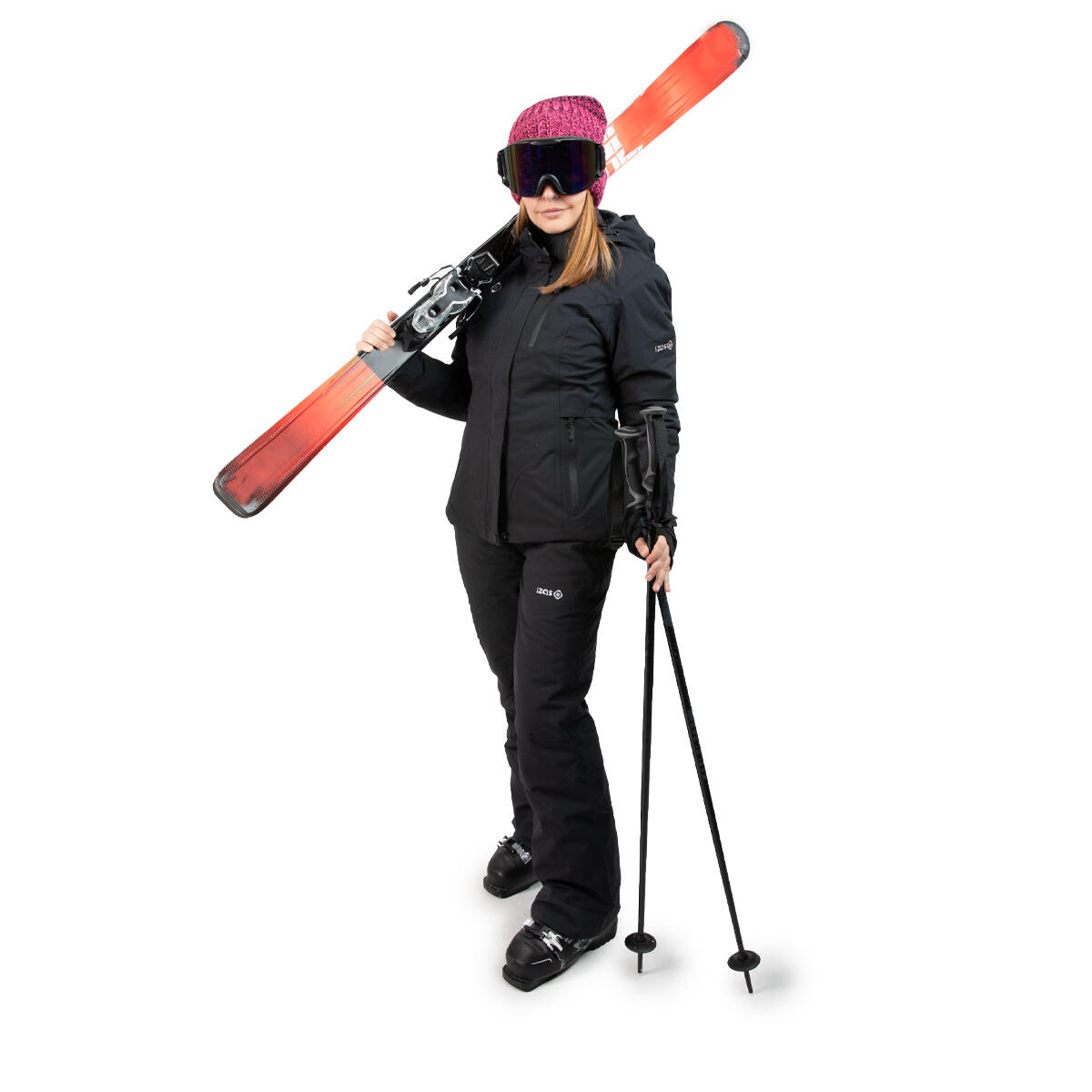 Veste ski imperméable, respirante et étanche,femme LAKE W Izas 4/6