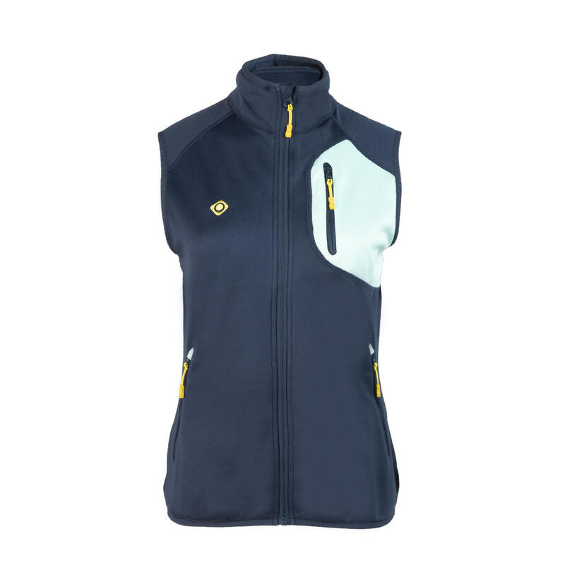 Izas SOMKA VEST Trekking- en bergsportgilet in fleece voor dames SOMKA VEST