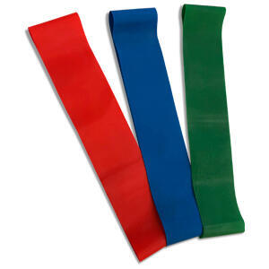 3 Mini Bandes Loops Latex Naturel