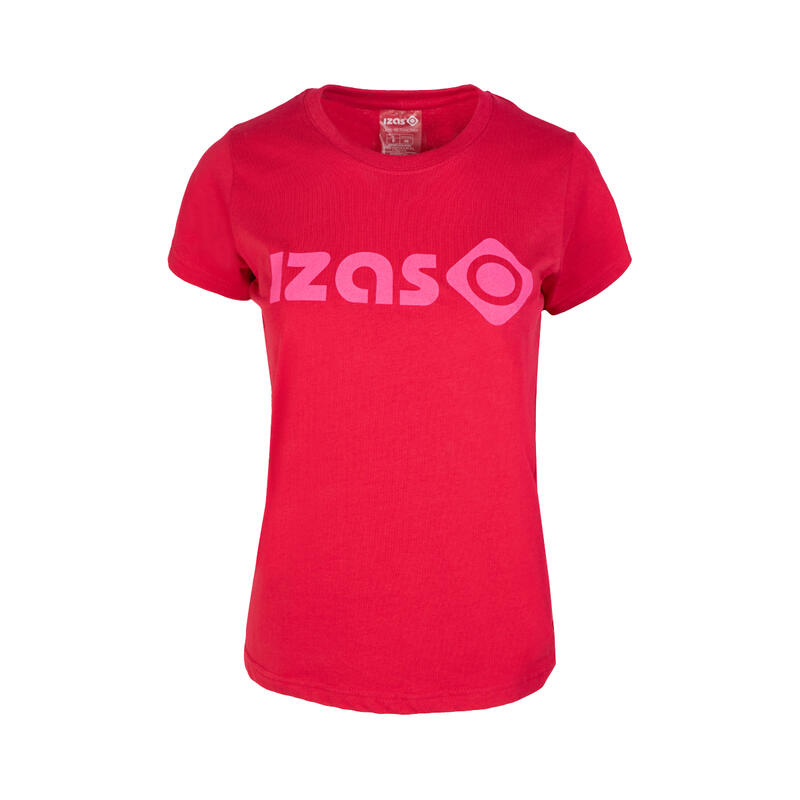 Izas MORAN dames sport T-shirt met korte mouwen in 100% katoen