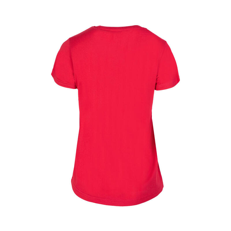 Izas MORAN T-shirt sportiva a maniche corte da donna in 100% cotone
