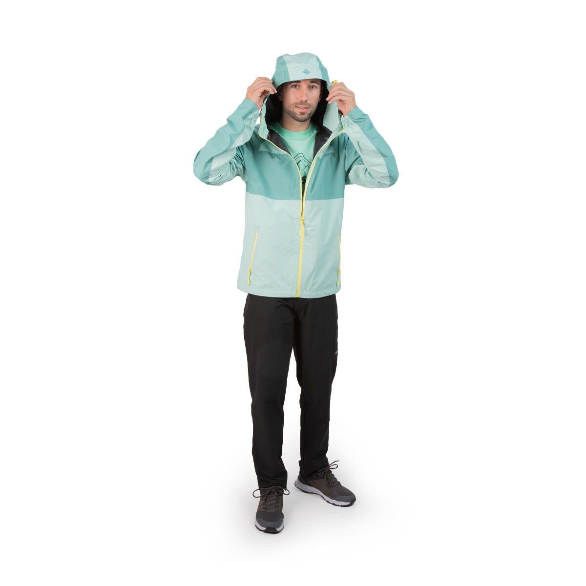 Izas PONS M Leichte, wasserdichte Bergsteiger- und Trekkingjacke für Herren 7/7