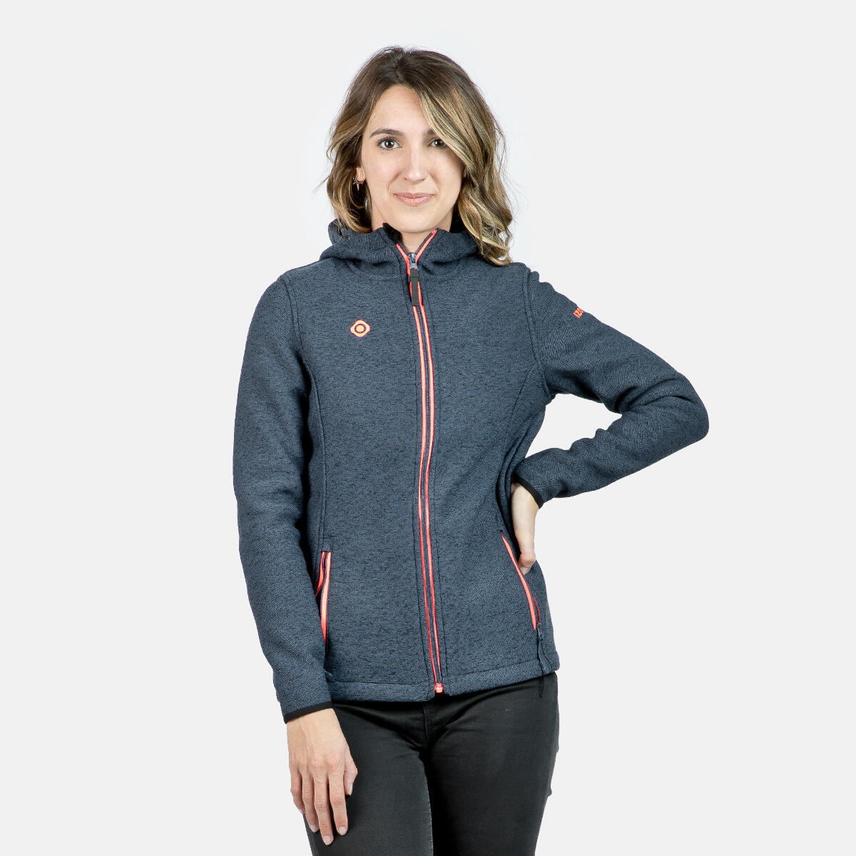 Dames trekking- en bergjack met fleecevoering GUARA Izas 3/5