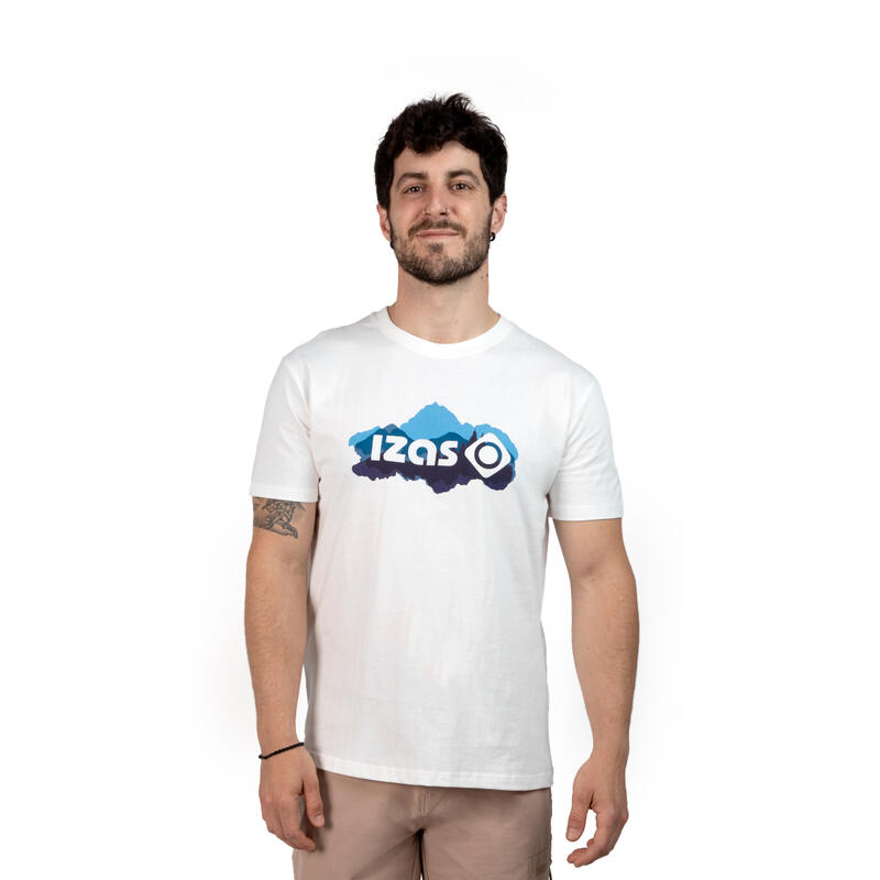 T-shirt Izas à manches courtes en coton pour hommes BROU M