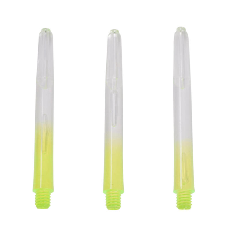 Muu Nylon Transparent Dart Shaft 50mm - Lime (6 pcs)