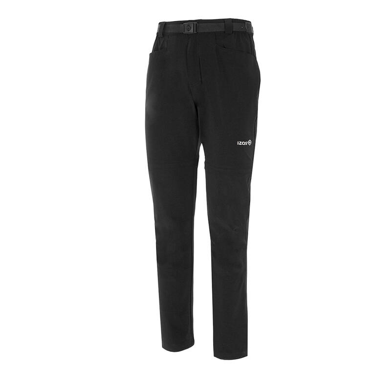 Pantalones de senderismo para hombre con cinturón, pantalones impermeables  para exteriores de secado rápido (gris, 42 ancho x 32 largo)