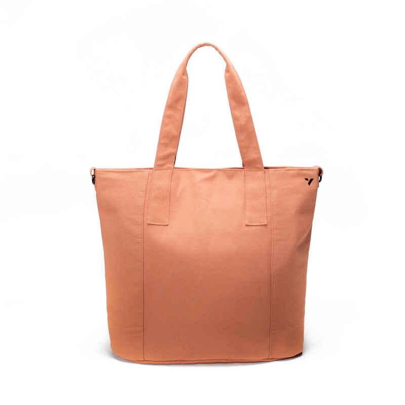Zoey Tote - 52 cm - 22L - Sporttasche aus Bio-Baumwolle (Terracotta)