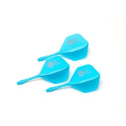 The Darts Factory - One Piece Shaft and Flight - Blue