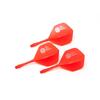 The Darts Factory - One Piece Shaft Flight - Red