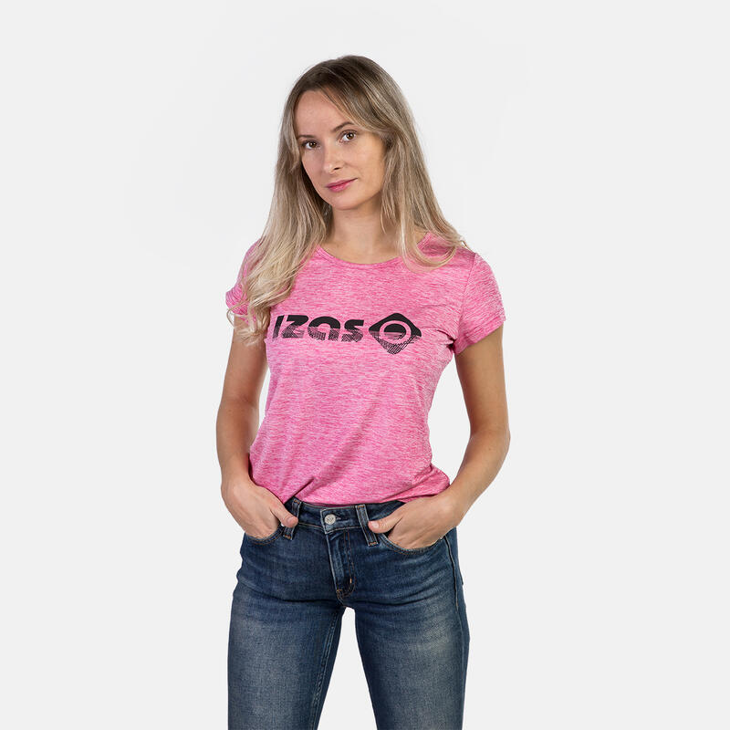 Camiseta deportiva de manga corta para mujer Izas ARIA