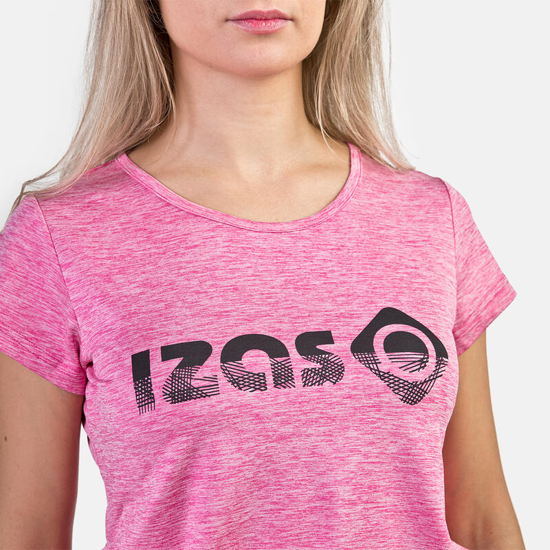 Camiseta deportiva de manga corta para mujer Izas ARIA