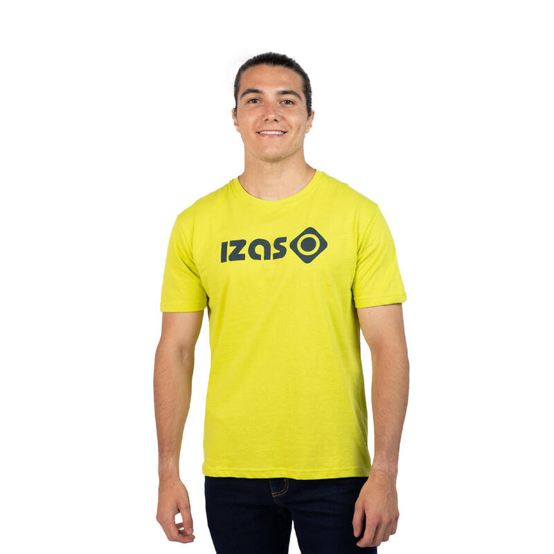 T-shirt sportiva a maniche corte da uomo in 100% cotone Izas MORAN