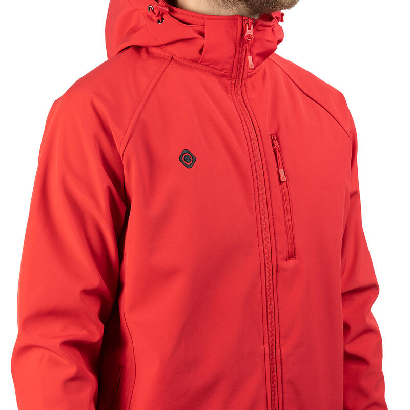 Chaqueta Softshell montaña y trekking de hombre Izas STRATUS M