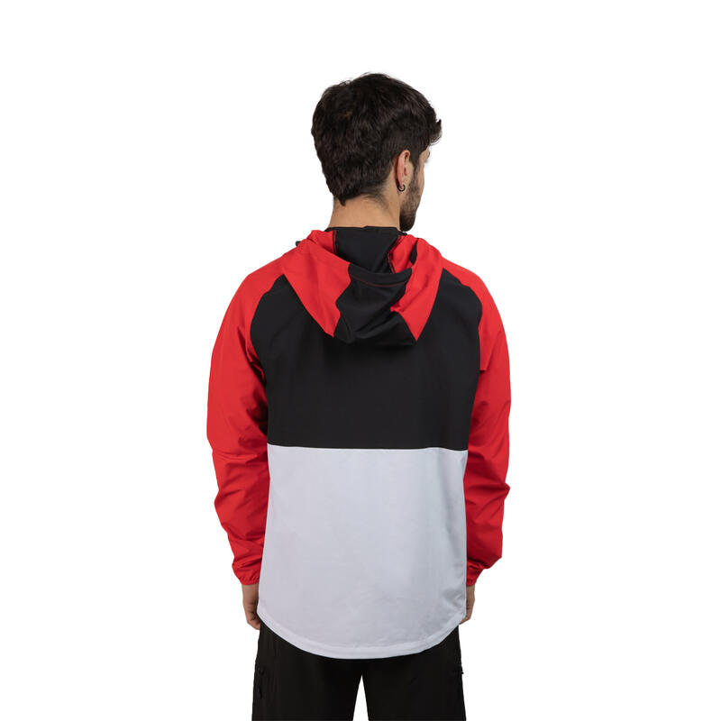 Chaqueta running y trekking con capucha BARR M para hombre