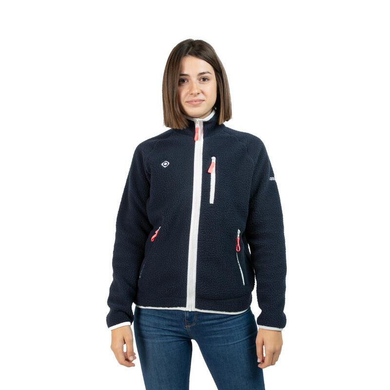 Chaqueta Trekking y Montaña tejido forro polar grueso,para mujer HORTUS W Izas