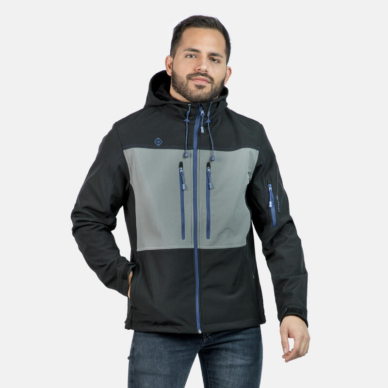 Izas KONKA Veste Softshell de montagne et de trekking pour hommes KONKA