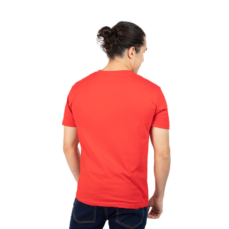 Heren sport T-shirt met korte mouwen, 100% katoen Izas MORAN