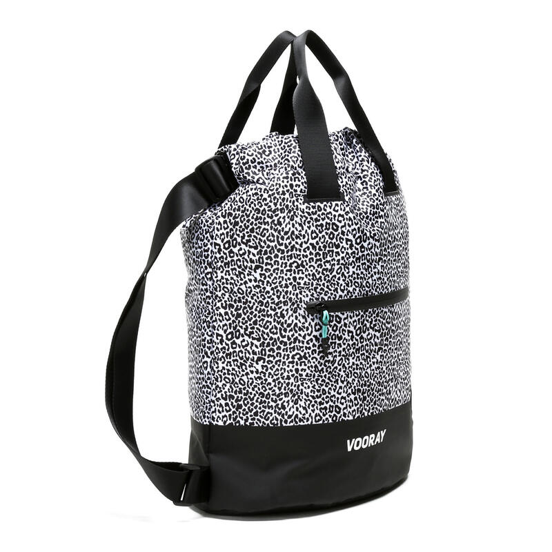 Flex Cinch Backpack - Zaino con coulisse da 23 litri (Leopard)