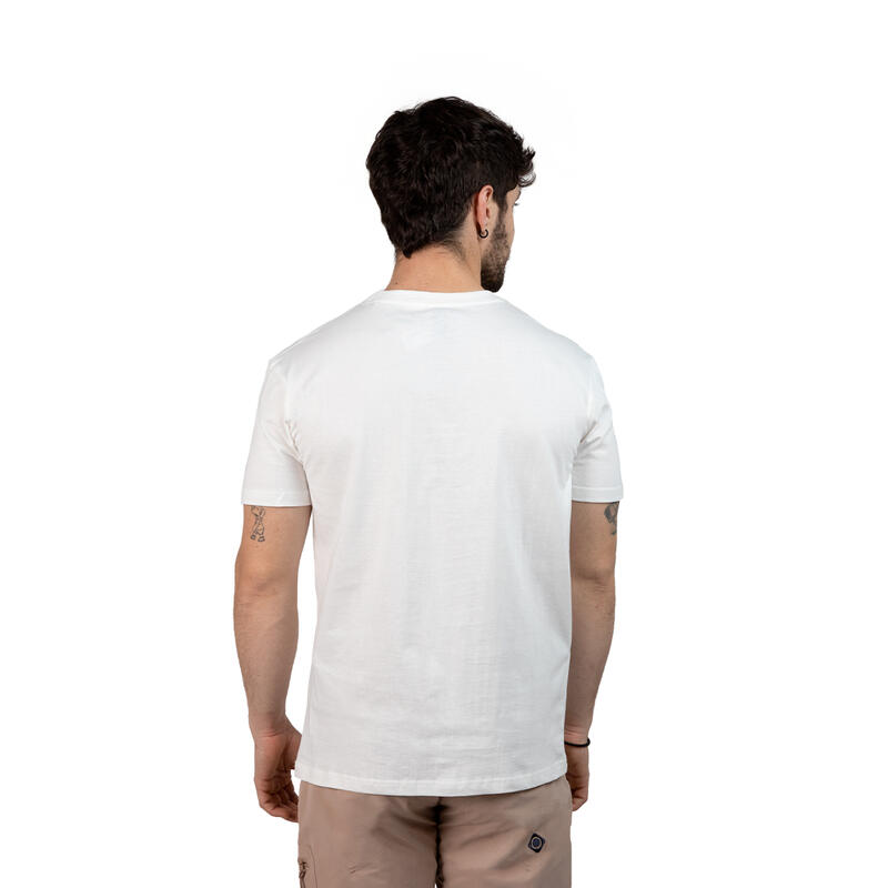 T-shirt Izas à manches courtes en coton pour hommes BROU M