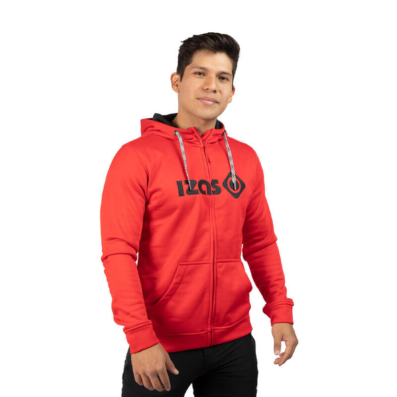 Izas DUERO M JACKET Sportief herenjack met kap en ritssluiting