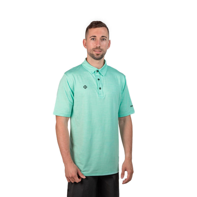 Izas CHASE Pólo de manga curta para homem com design desportivo