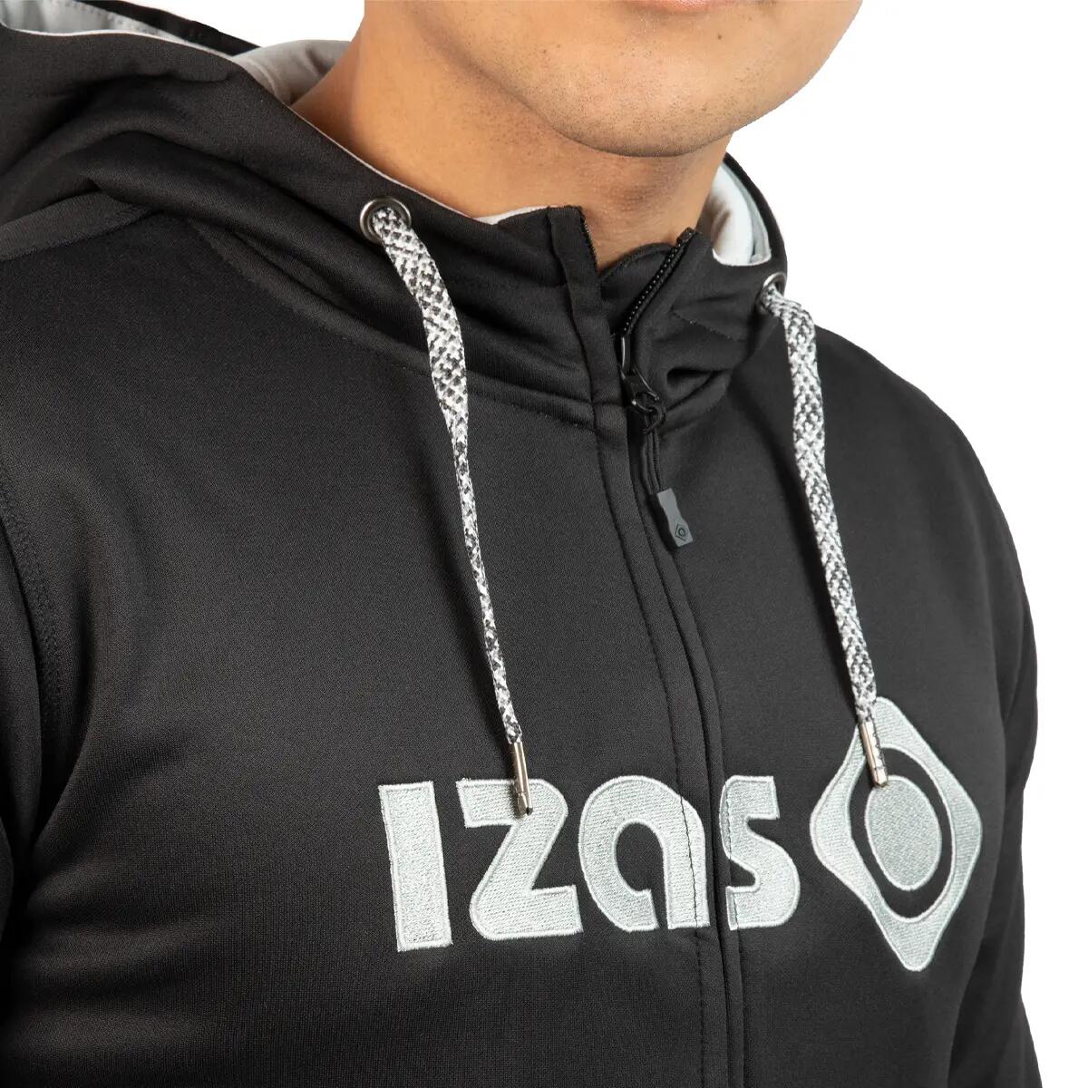 Mikina DUERO M JACKET Izas s kapucí a zipem – pohodlný střih 6/7