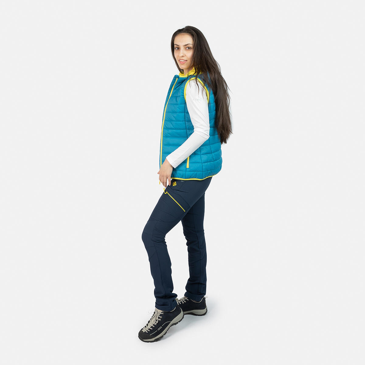 Izas ORTIL W Gilet da trekking e alpinismo in pile da donna 5/5
