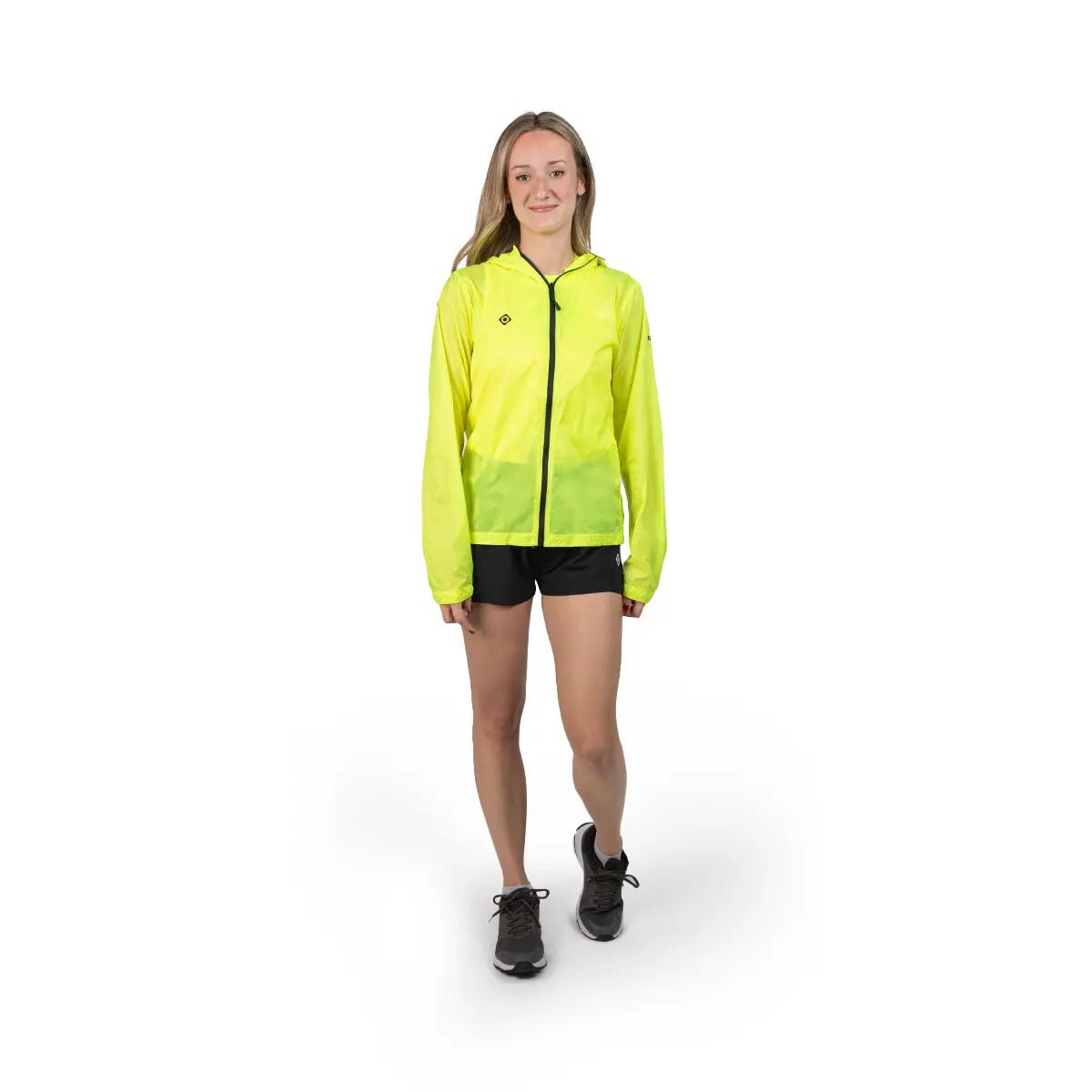 Izas TOURY W női futó- és trekkingdzseki beépített kapucnival 7/7