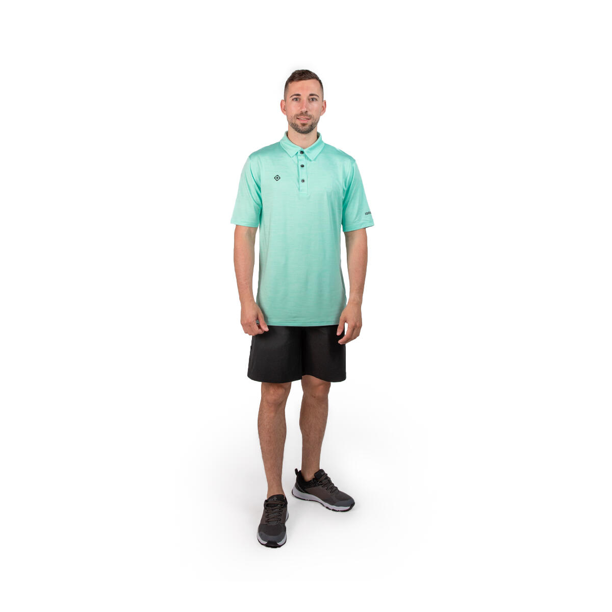 Izas CHASE Polo a manica corta da uomo con design sportivo 7/7