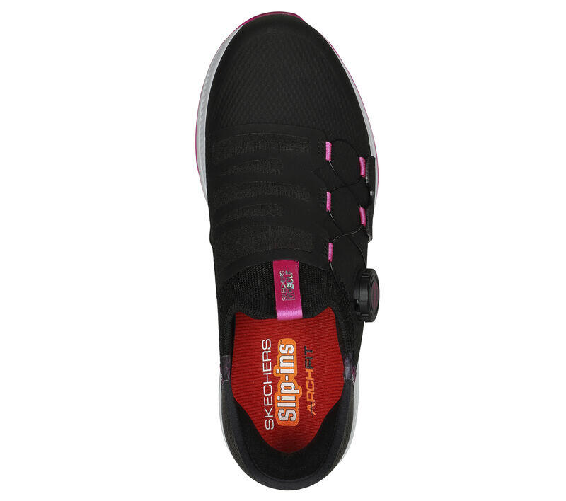 Skechers Go Golf Elite 5-slip in zwart-roze 5/5