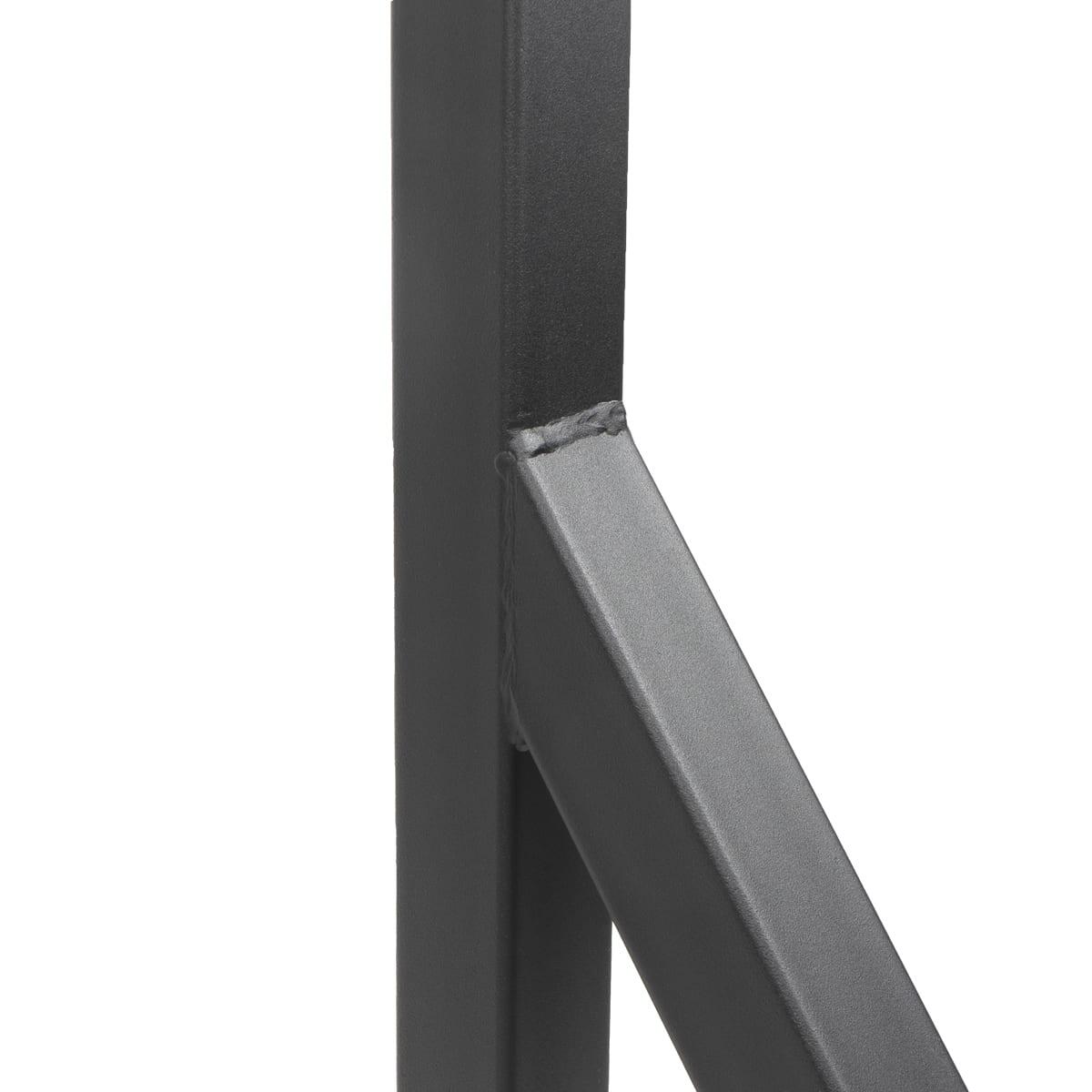 Pull Up Bar 110cm metal wall-mounted + fixings