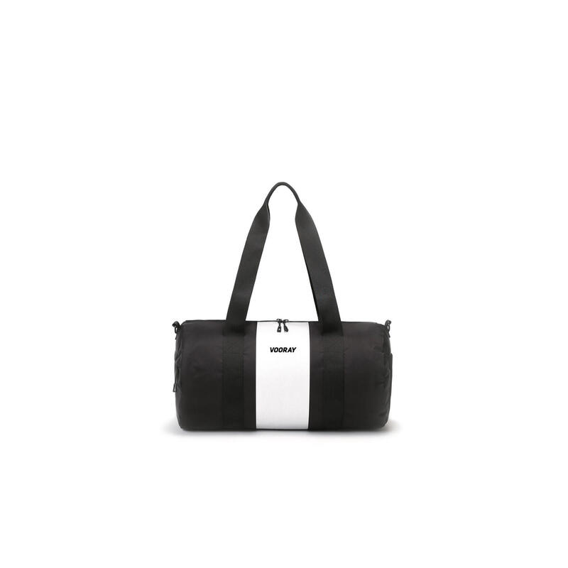 Iconic Duffel - 27,5L -Sac polochon emblématique de sport/voyage(Silver Stripe)