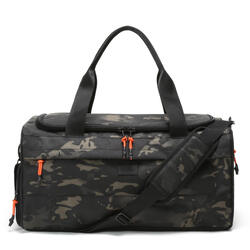 Boost XL Duffel -32L -51 Cm -Grote Sporttas Met Schoenenvak(Zwart, Groen)