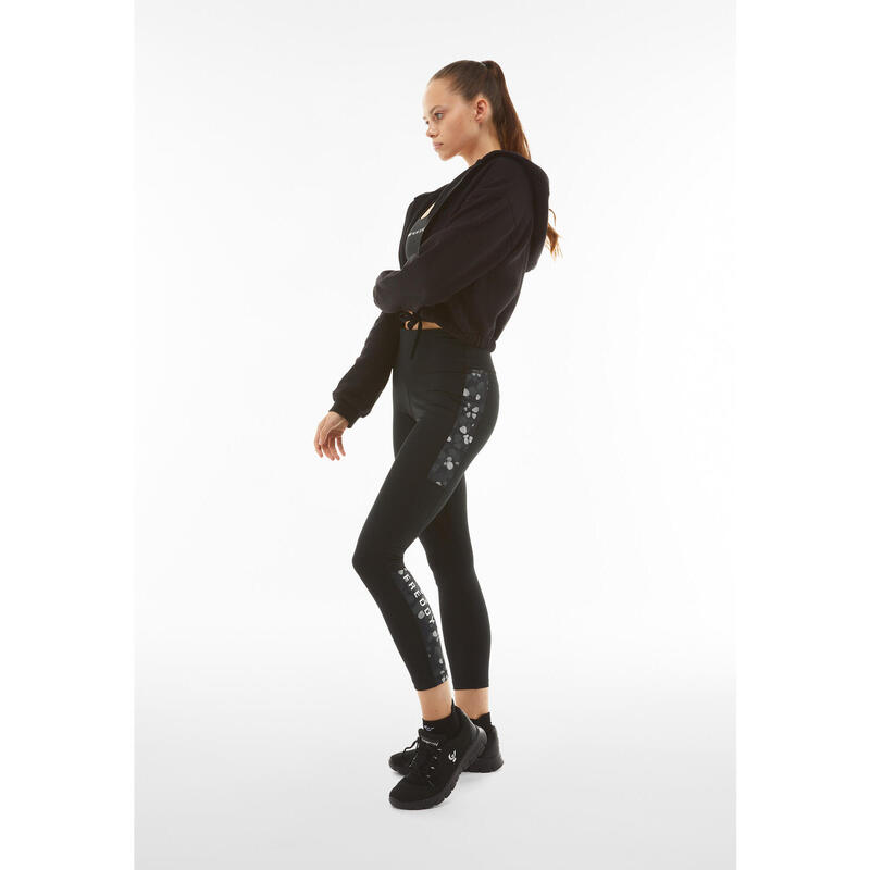 Leggings écologique SuperFit avec bandes latérales texturées