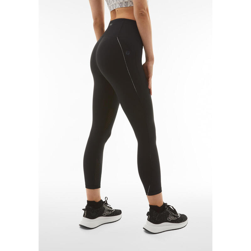 Leggings SuperFit transpirant longueur 7/8 avec inserts en maille opaque