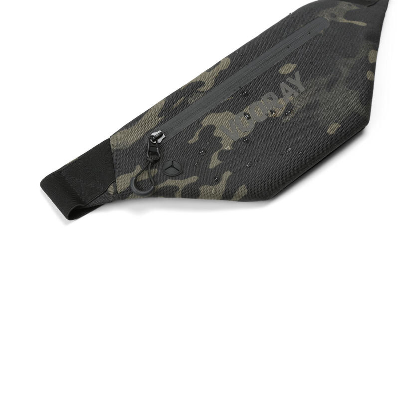 Active Fanny Pack-33cm-Sac banane Stretch-Fit résistant à l'eaa(Abstract Camo)