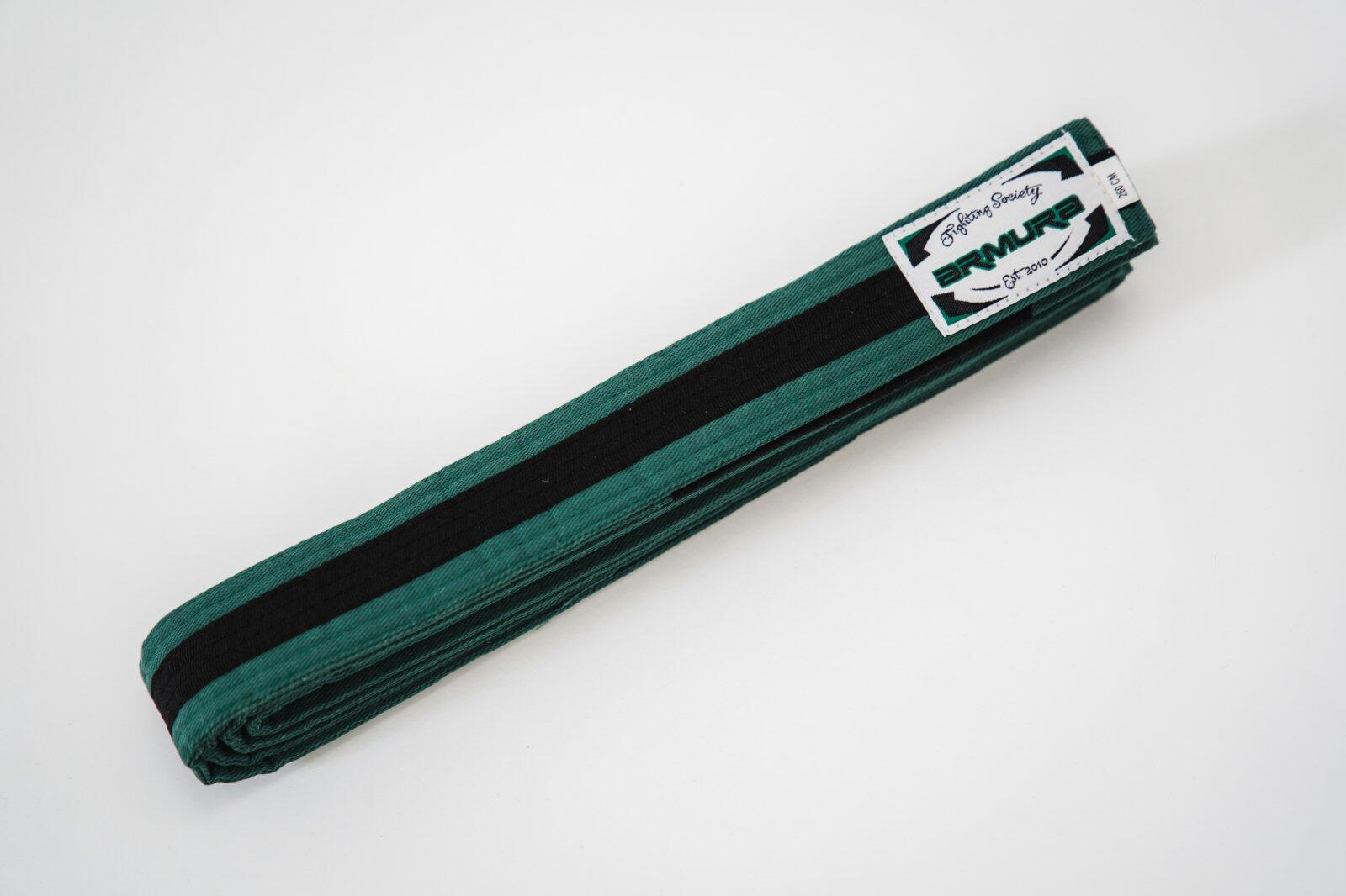 Centura BJJ Praetorian  ARMURA  Verde/Negru/Verde