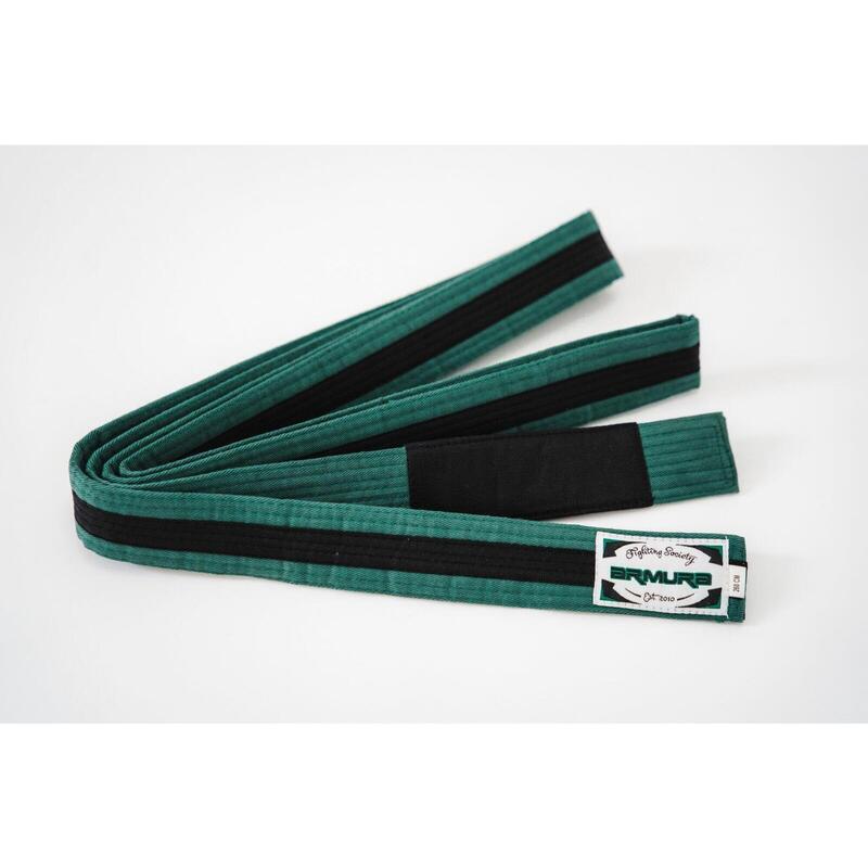 Centura BJJ ARMURA Praetorian Verde/Negru/Verde