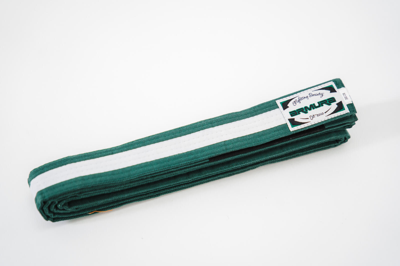 Centura BJJ  Praetorian ARMURA  Verde/Alb/Verde