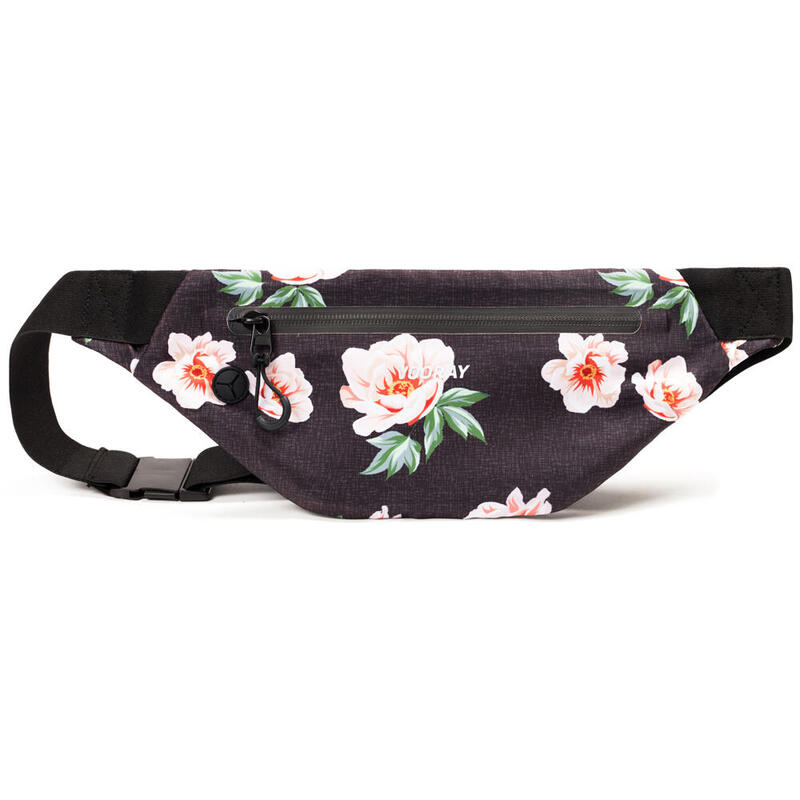 Active Fanny Pack- 33 cm- Sac banane Stretch-Fit résistant à l'eau (Rose Black)