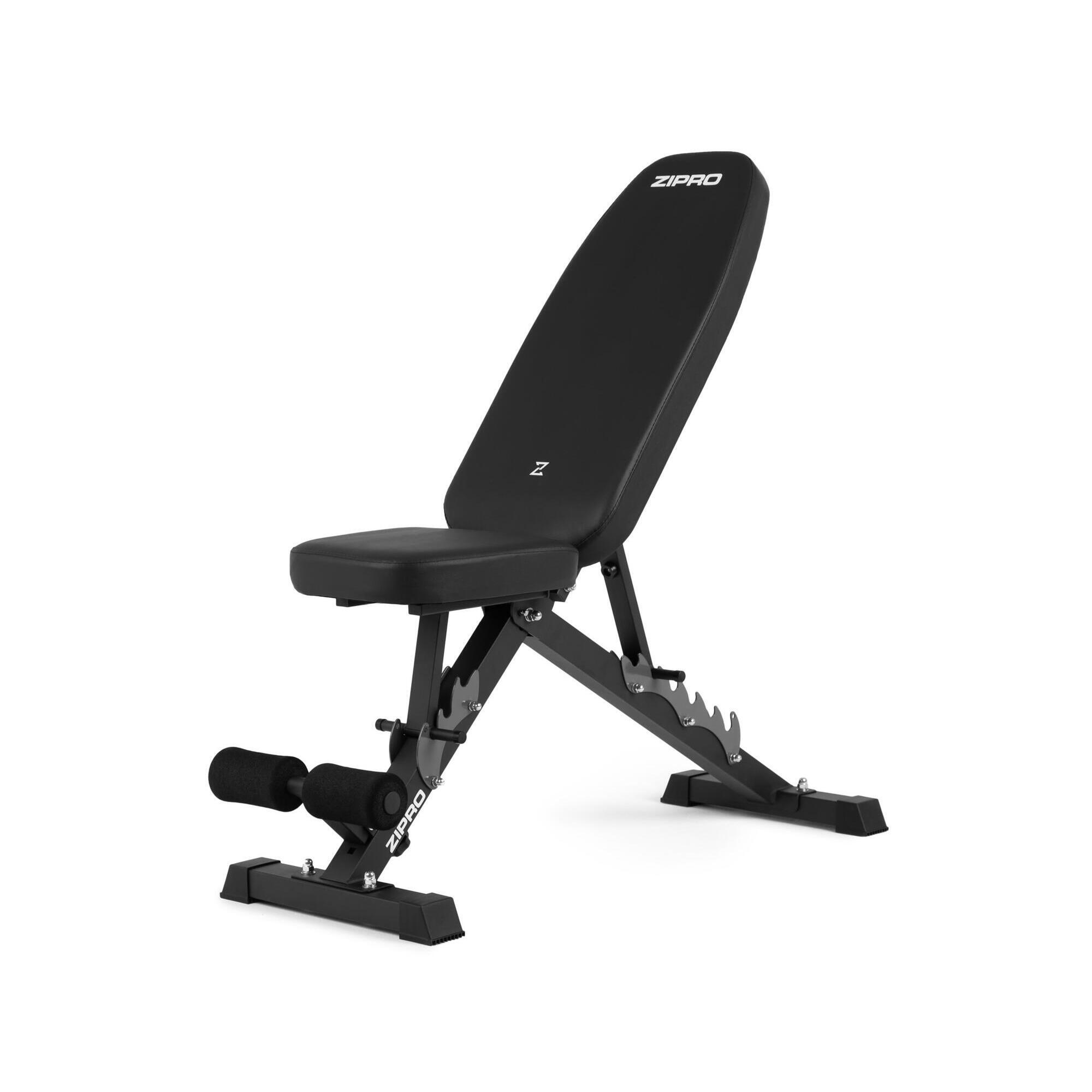 Banco de Musculação Zipro Jacked inclinável abdominais
