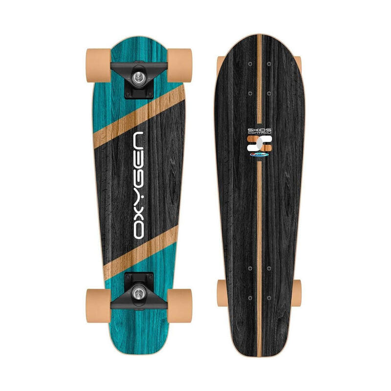 Cruiser Skateboard 27,5 x 8 Polegadas Skids Control