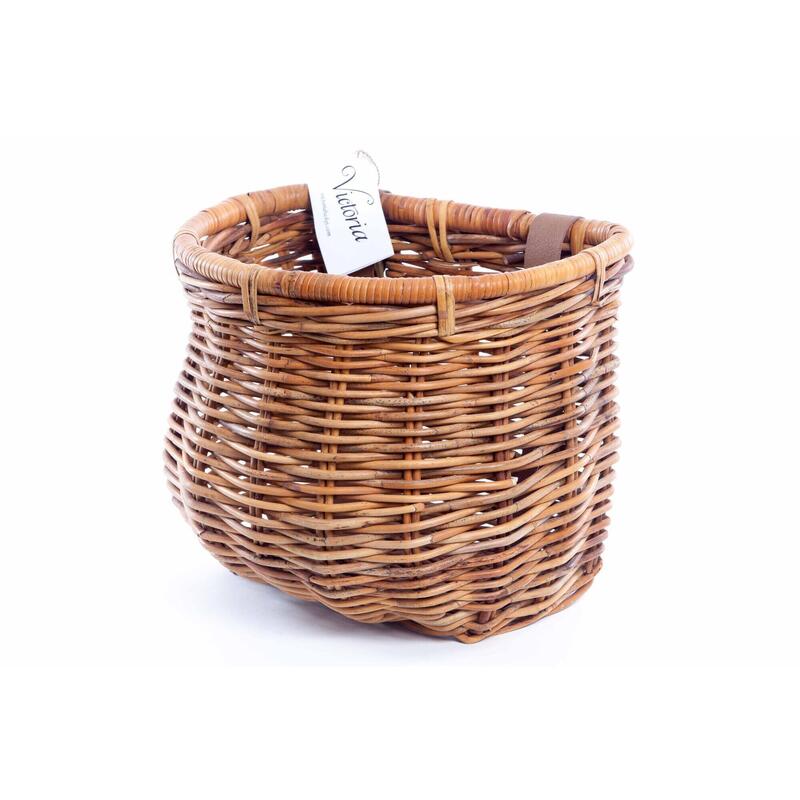 Cesta de bicicleta Victoria Classic, color miel - pequeña