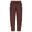 Pantaloni joggers cropped in felpa invernale tinta in capo